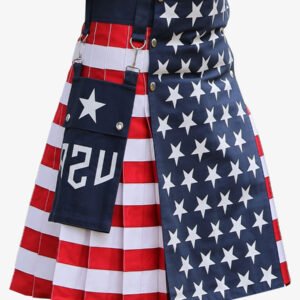American Flag For Kilt Scottish