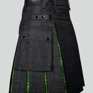 Men's Black Working Utility Kilt