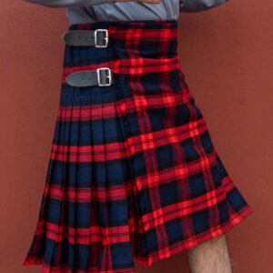 Brown Modern Tartan Kilt