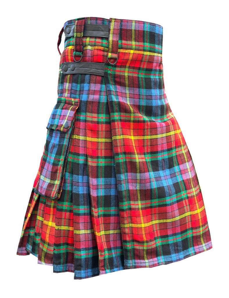 Scottish LGBT Utility Tartan Kilt