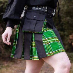 Women Hybrid Irish Tartan Kilt