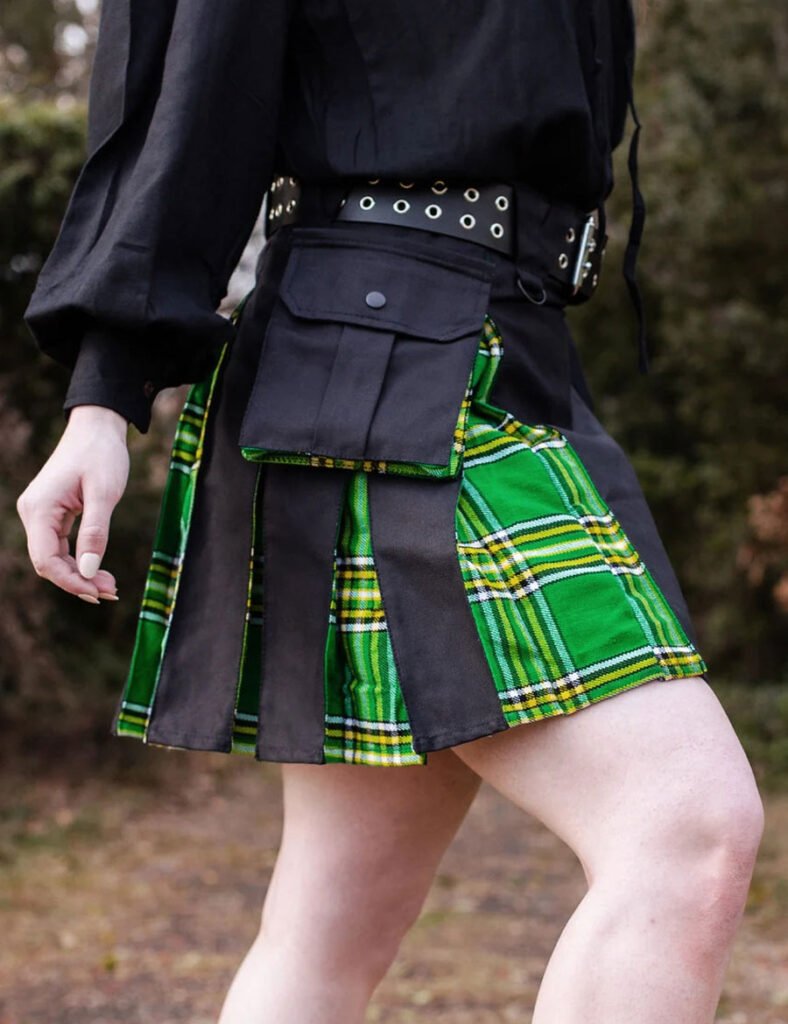 Women Hybrid Irish Tartan Kilt
